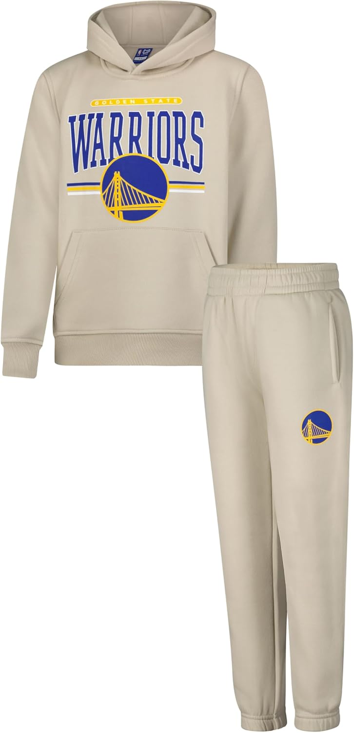 Ultra Game Youth NBA Official Super Soft Hoodie Sweatshirt and Sweatpants Joggers Set