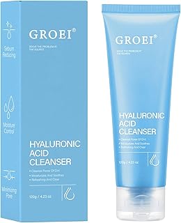 Limpiador de ácido hialurónico, lavado facial...