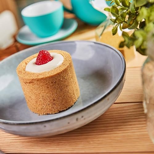 Miniatura 9 de Moldes de silicona para hornear, 6 cavidades, moldes para pasteles, herramientas de decoración, taza redonda de pudín estriado, mini gelatina 3D,