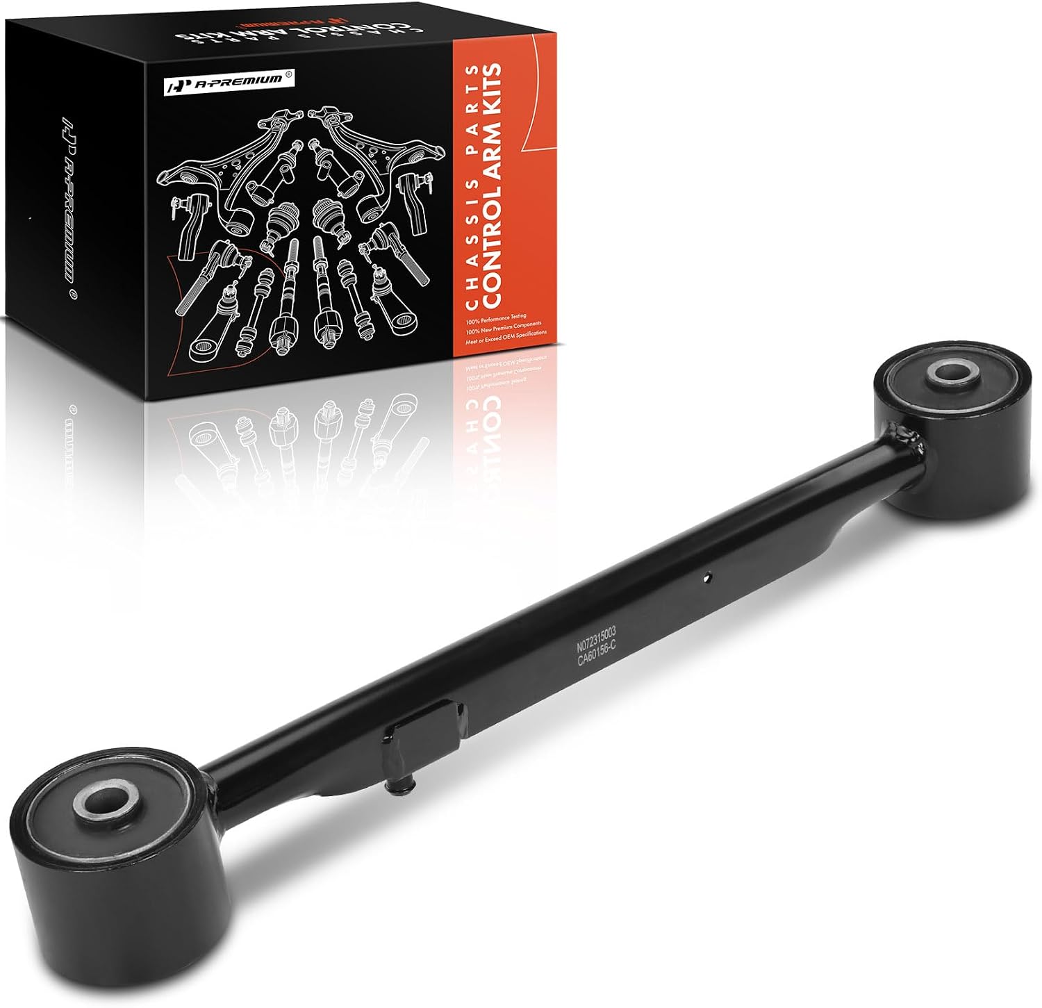 A-Premium Rear Upper Suspension Trailing Arm Compatible with Chevrolet Trailblazer 2002-2009 & GMC Envoy 2002-2009 & Buick Rainier 2004-2007 & Saab 9-7X 2005-2009 & Oldsmobile Bravada 2002-2004