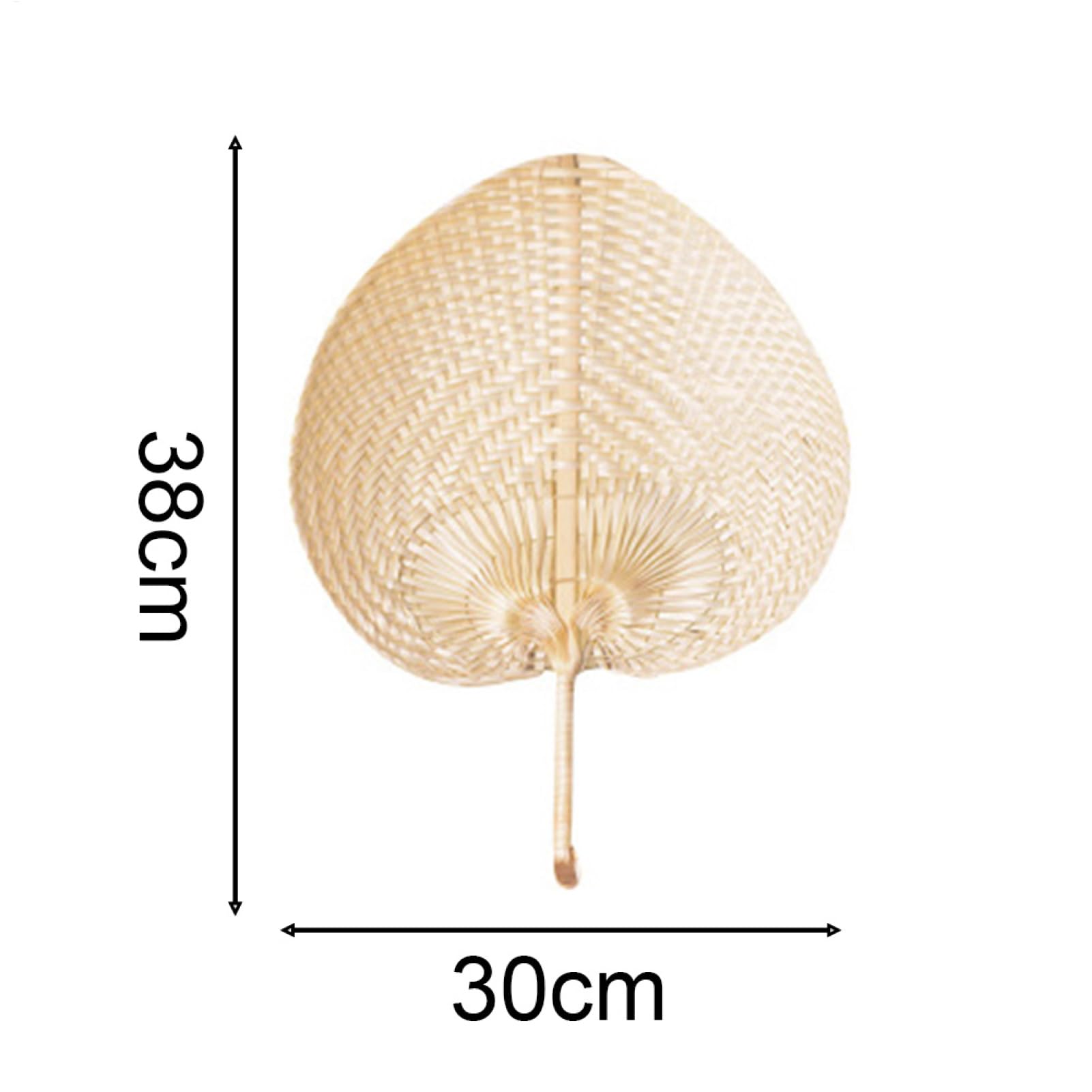 Handgefertigter Fächer, Natürliche Sauna Fächer, Tragbare Sauna Natürliche Raffia-Fächer Mit Ganzen Blättern, Bambusfächer, Aufgussfächer Sommerkühlzubehör Für Sommer-Bauernhaus-Wanddekoration