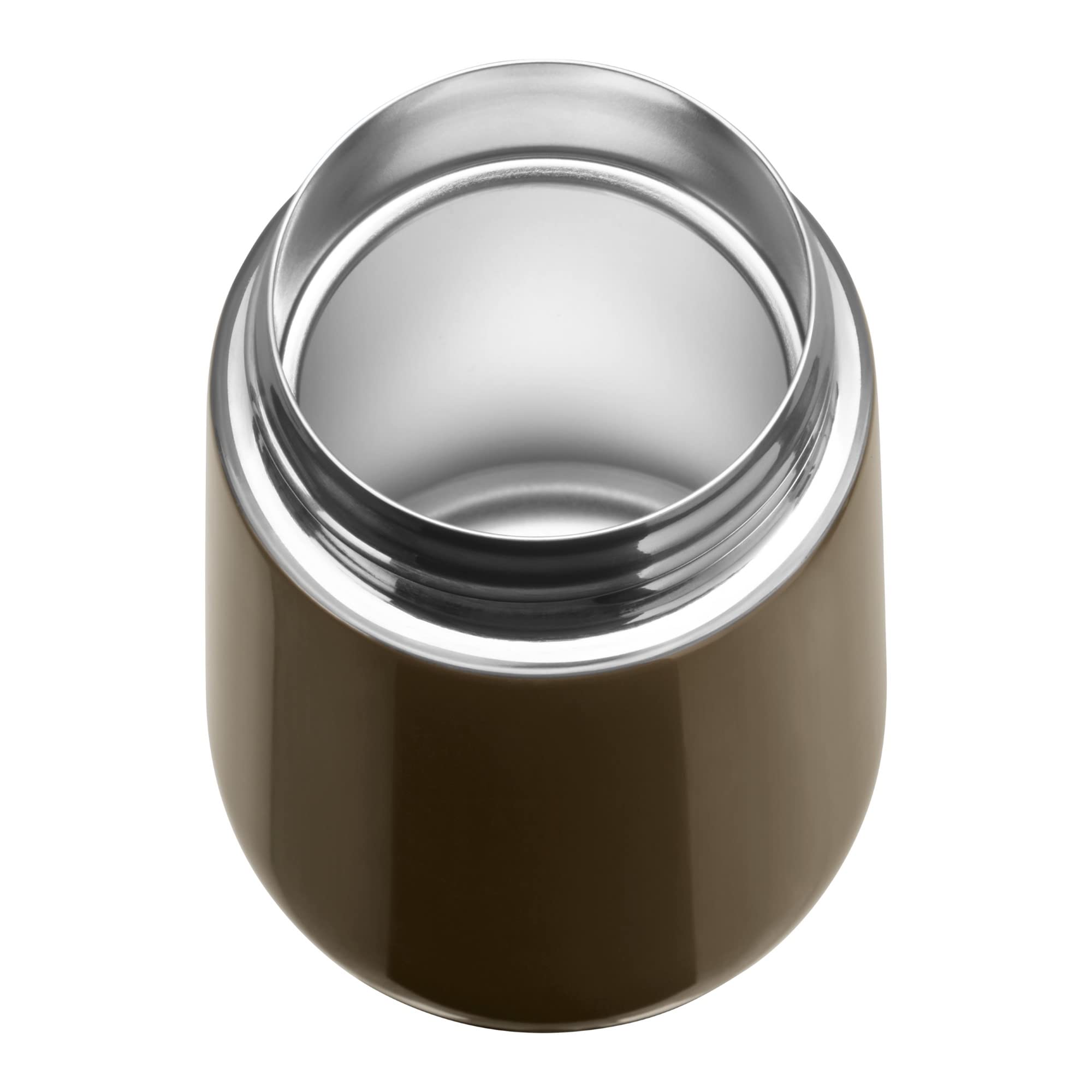 WMF Impulse Travel Mug Taza térmica, 0,3 l, cierre automático, apertura de 360°, mantiene las bebidas calientes durante 6 h y frías durante 12 h, taza de café para llevar, marrón