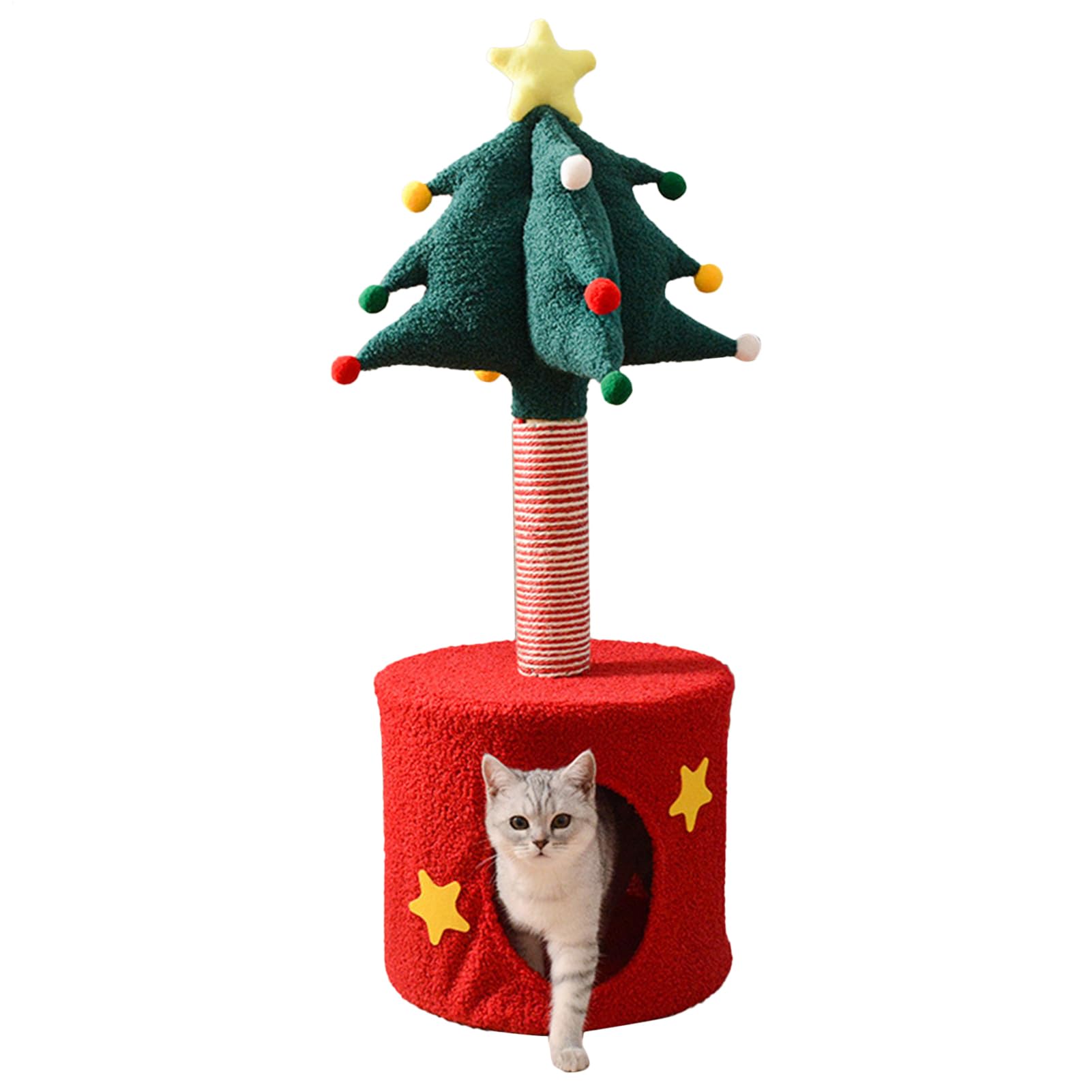 Arbre de Noël pour chat, le cadeau idéal pour gâter votre compagnon à quatre pattes