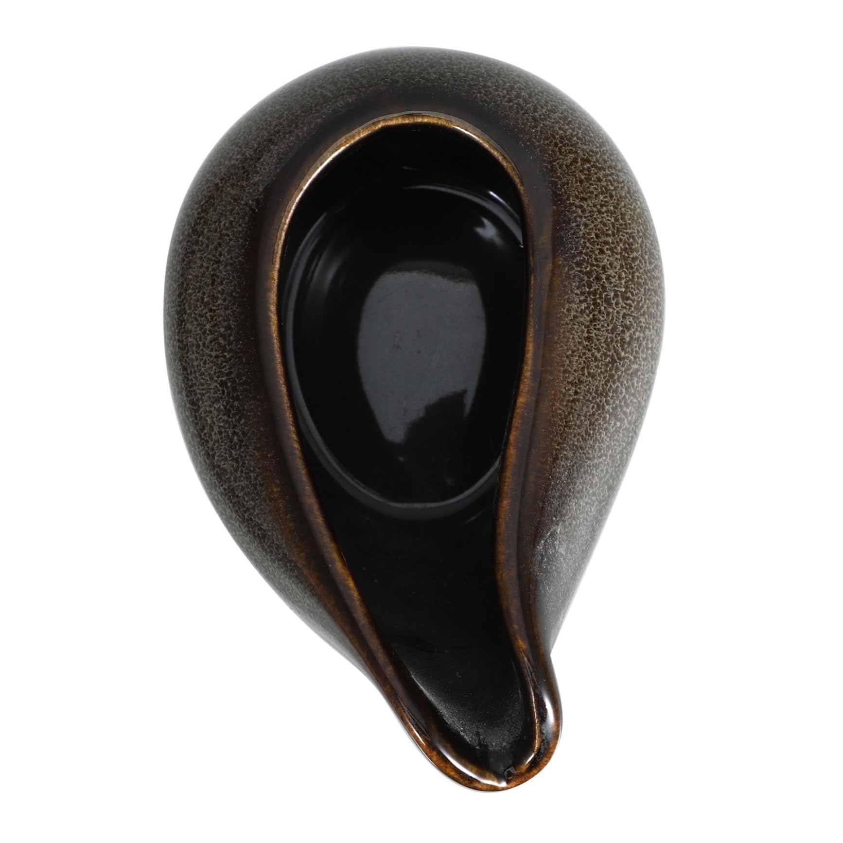 CIYODO Dipping Pot Cappuccino Pitcher Butter Dish with Lid Coffee Syrup Pitchers Creamer Pourer Syrup Pitcher Liquid Creamer Mini Milk Pots Small Syrup Pitcher Sauce Boat Iced Ceramics