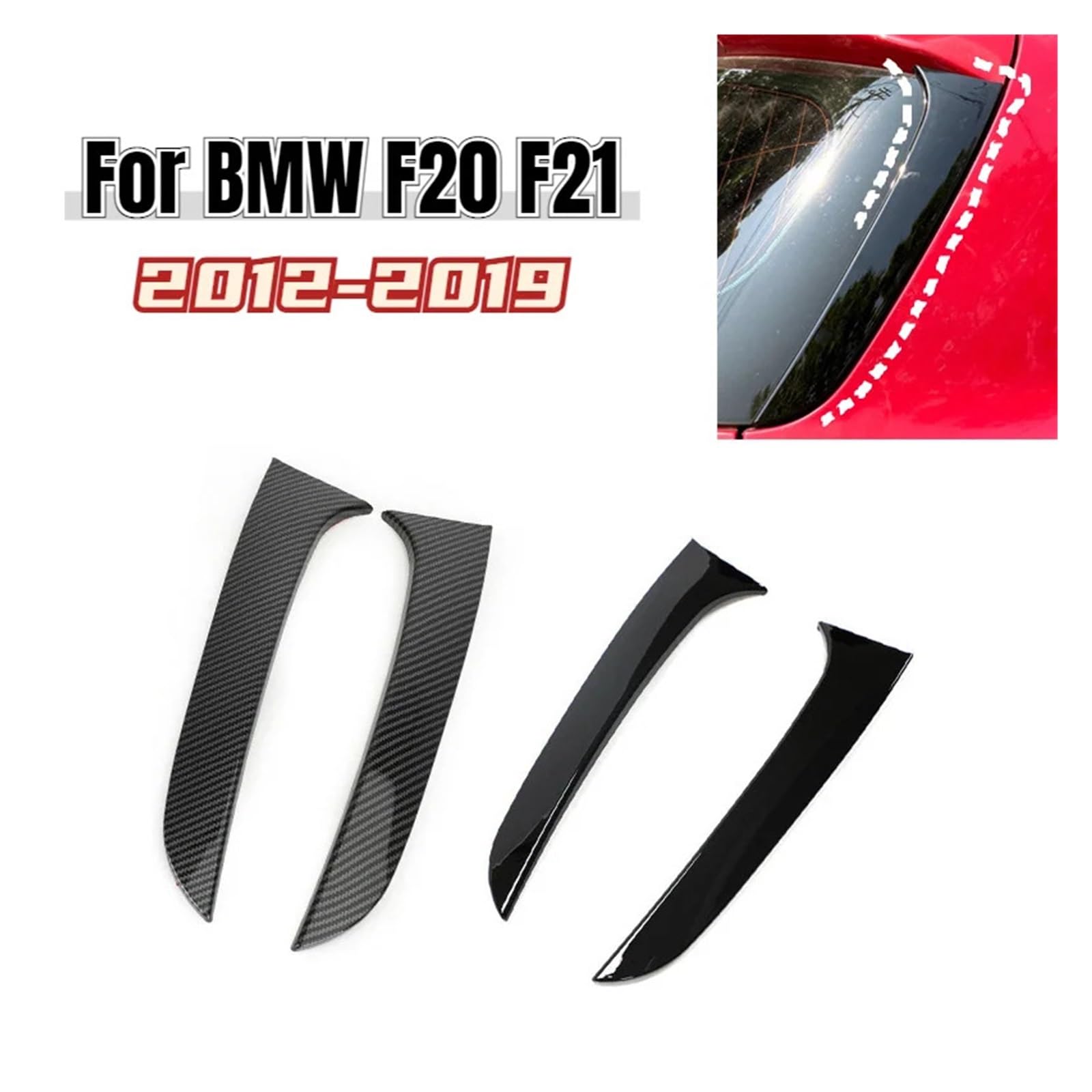 Tylna boczna osłona szyby,Compatible With F20,for F21,for 116d