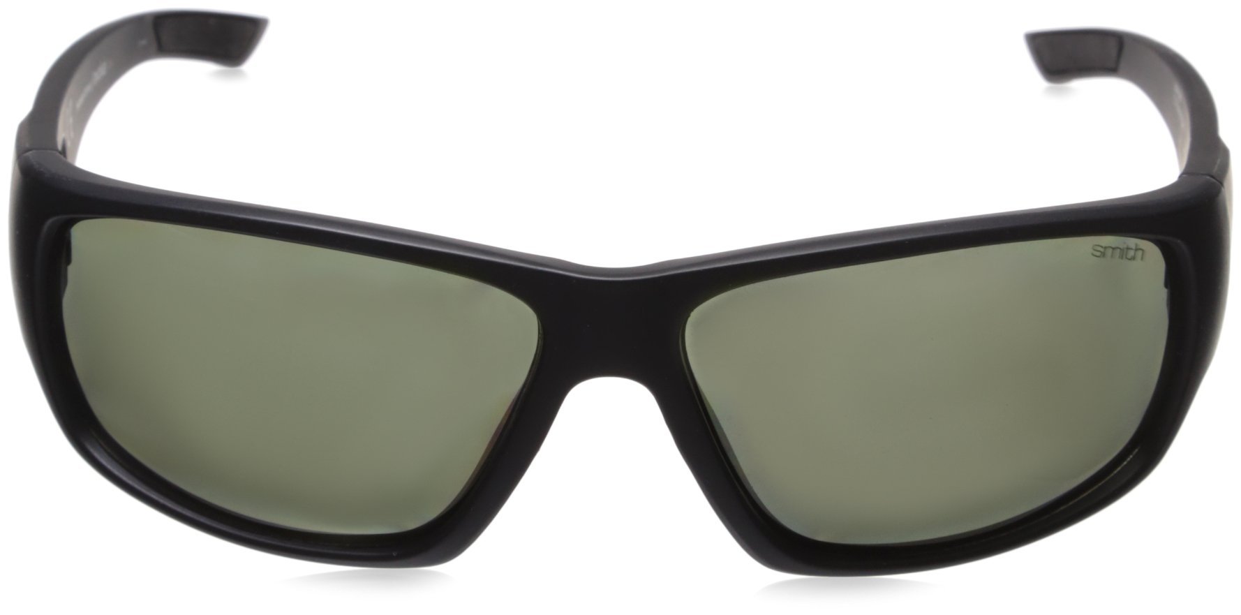 Smith Optics Discord Sunglass with Polar Gray Green Carbonic TLT Lenses, Matte Black