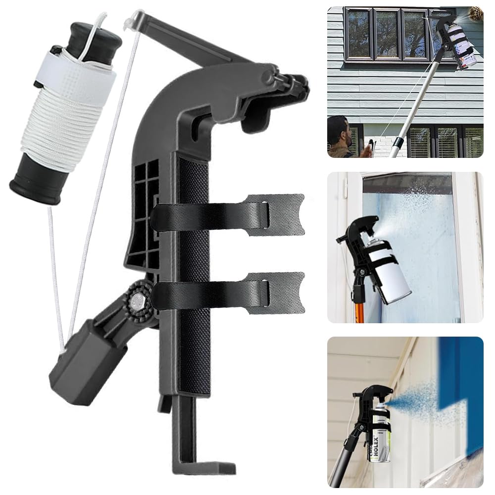 Extensor de Lata de Aerosol de ángulo Ajustable, Adaptador de Varilla de Extensión de Aerosol,uso para cuanto a los insecticidas, los insecticidas para avispas, Adaptador de Ajuste Ppara