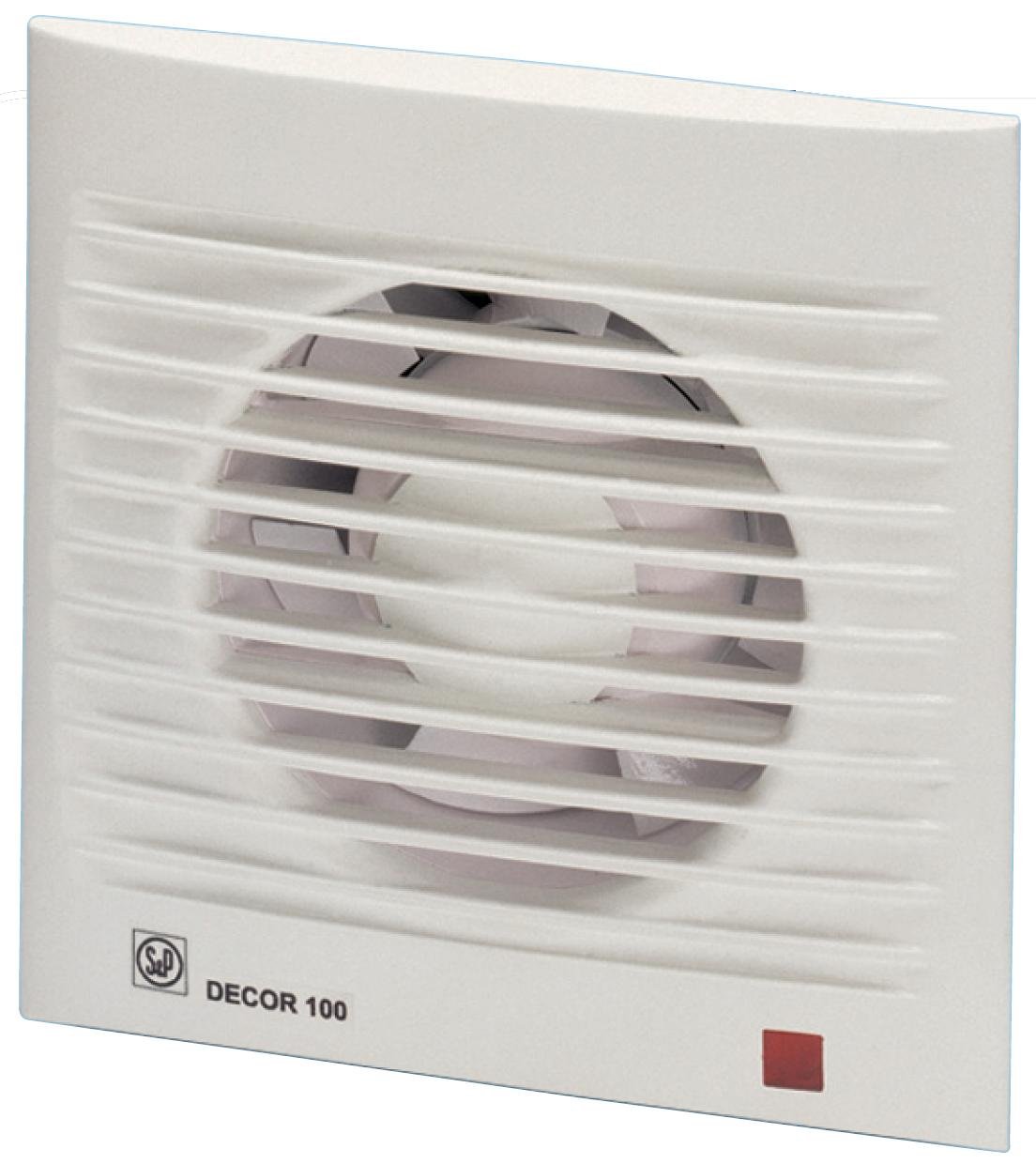 S & p decor-100 12v - Extractor bano/aseo decor-100c 12v 2100rpm