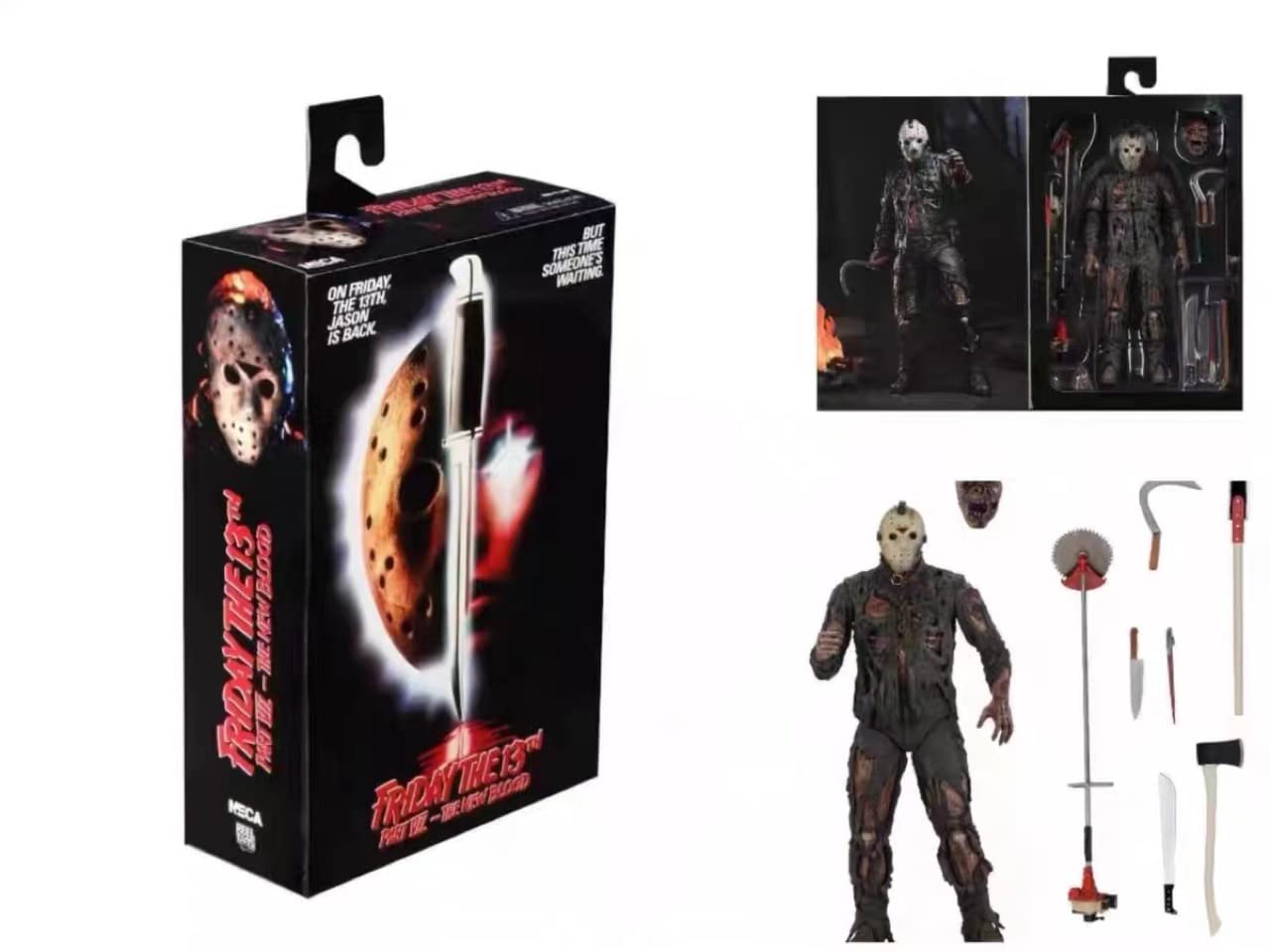Amazon.com: Cult Classics Series 1 Friday The 13th VII Jason