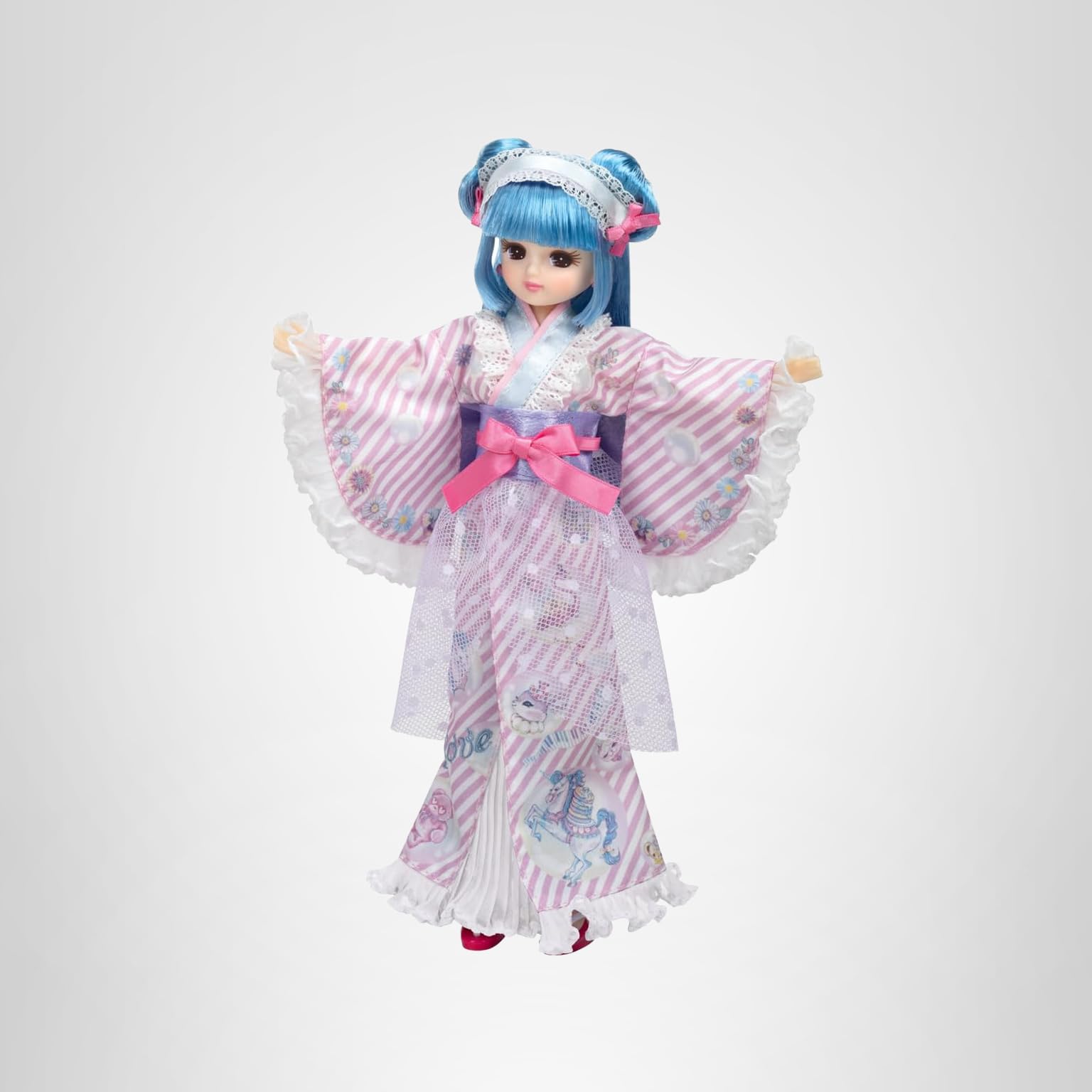 Amazon.co.jp: タカラトミー リカちゃん ドール LD-14 エコネコゆかた