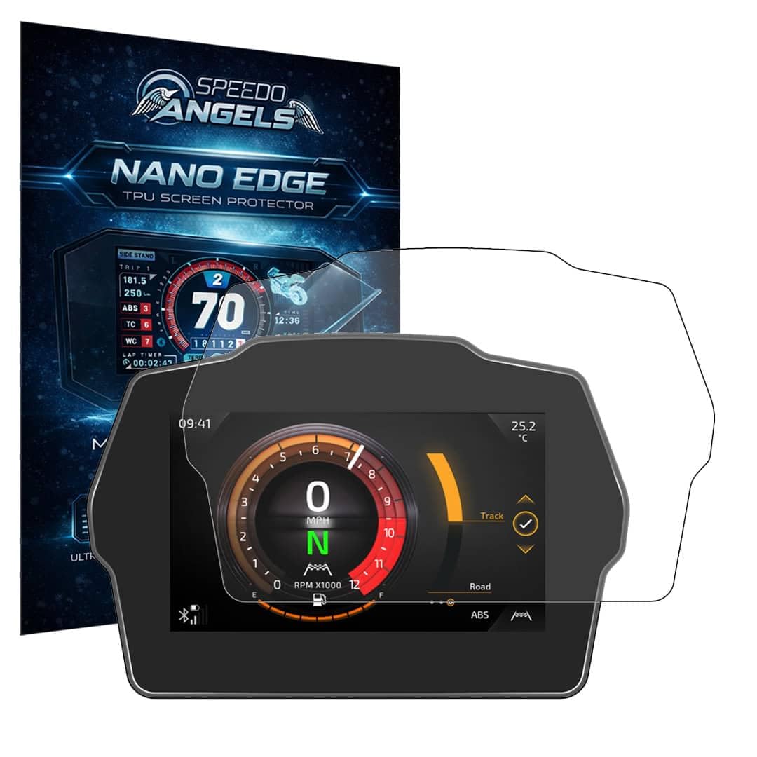 Speedo Angels NANO EDGE Pellicola proteggi schermo per SPEED TRIPLE 1200 RS (2021-) Ultra Trasparente