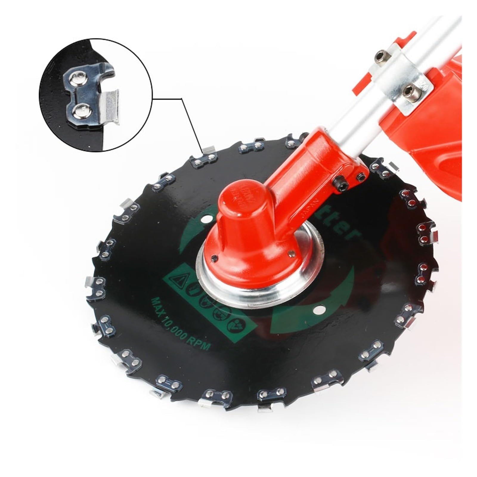 Compatibile con la Lama del decespugliatore INDEL 9"/20T Lama for Sega Cinese Testina for Trimmer Parti for Tosaerba a Benzina Accessori Attrezzi da Giardino ﻿(9inch 20teeth X2)