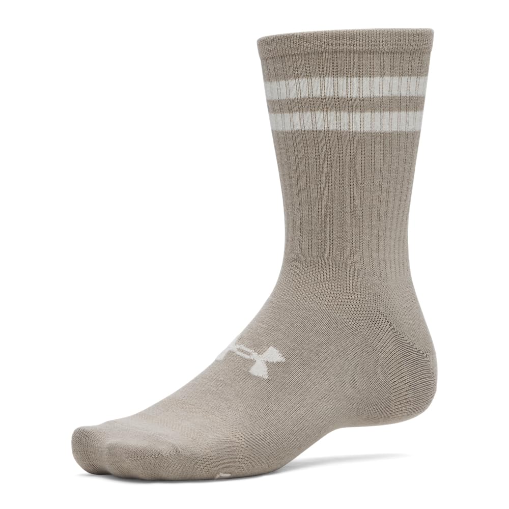 Under Armour Calzini unisex Essential Crew, confezione da 6