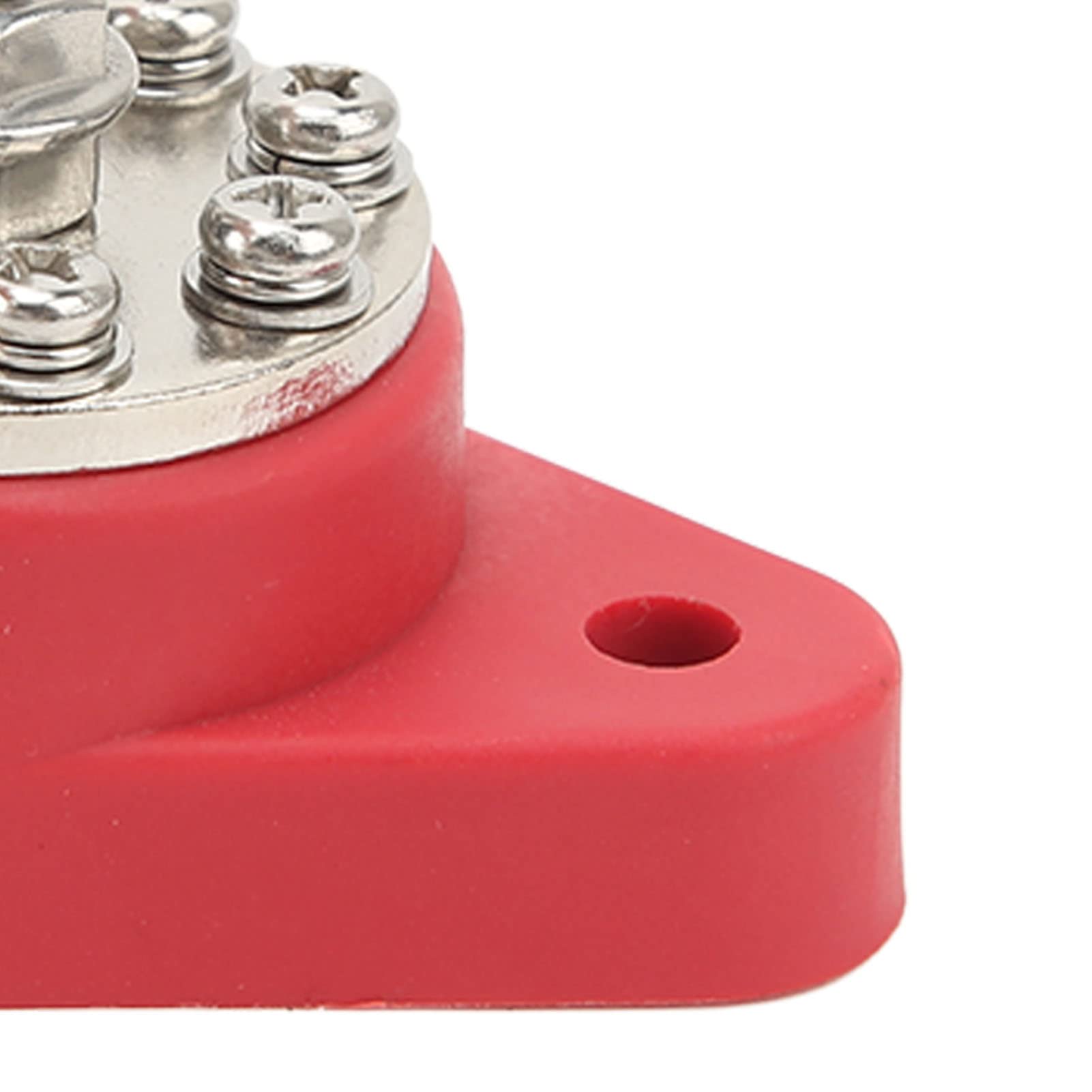 Morsettiera per giunzione di distribuzione con 16 morsettiere per batteria da 1/4" M6 per auto, barche, camion