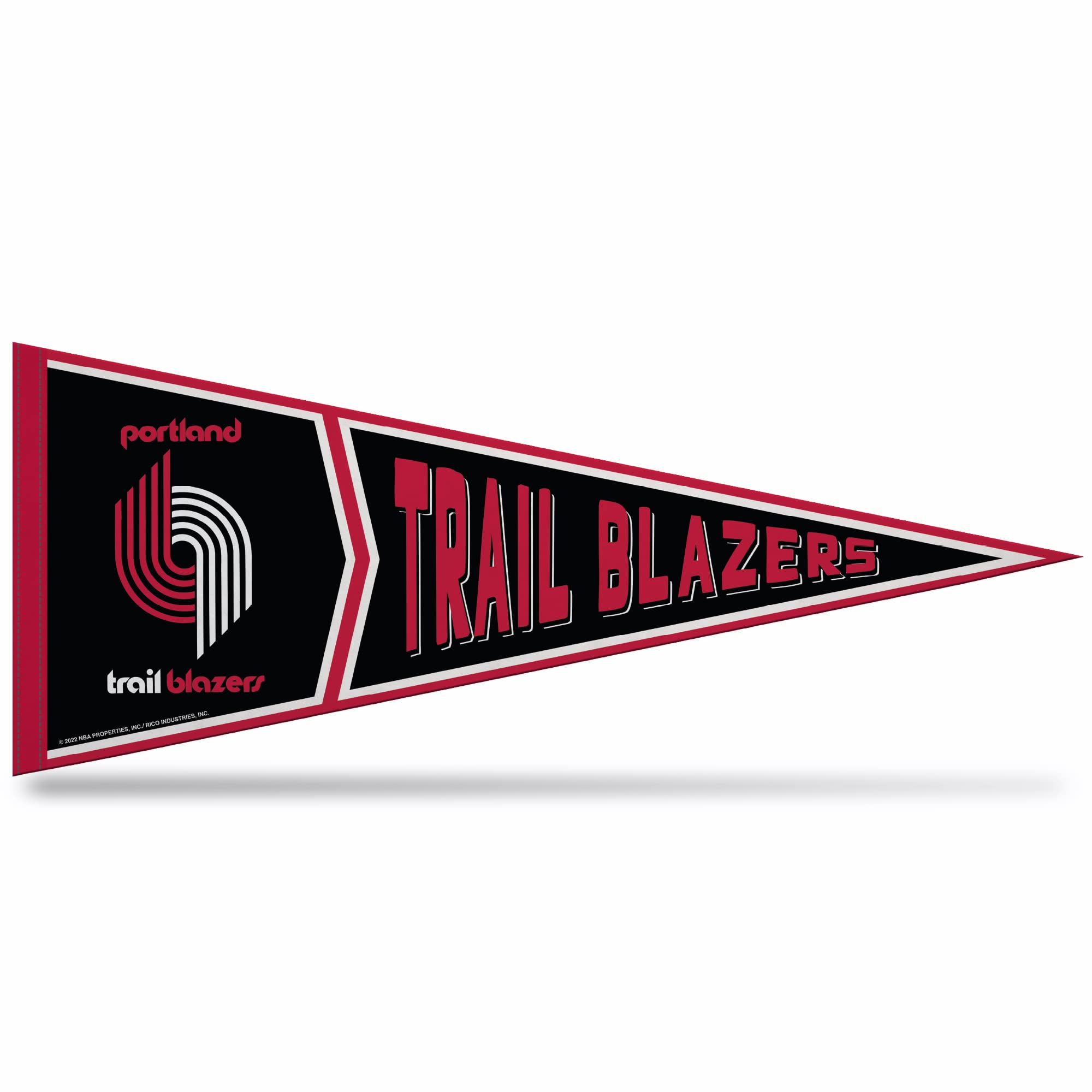 Rico Industries NBA Basketball 12" x 30" Felt Wall Décor Pennant - Great for Home/Bed Room/Man Cave Décor