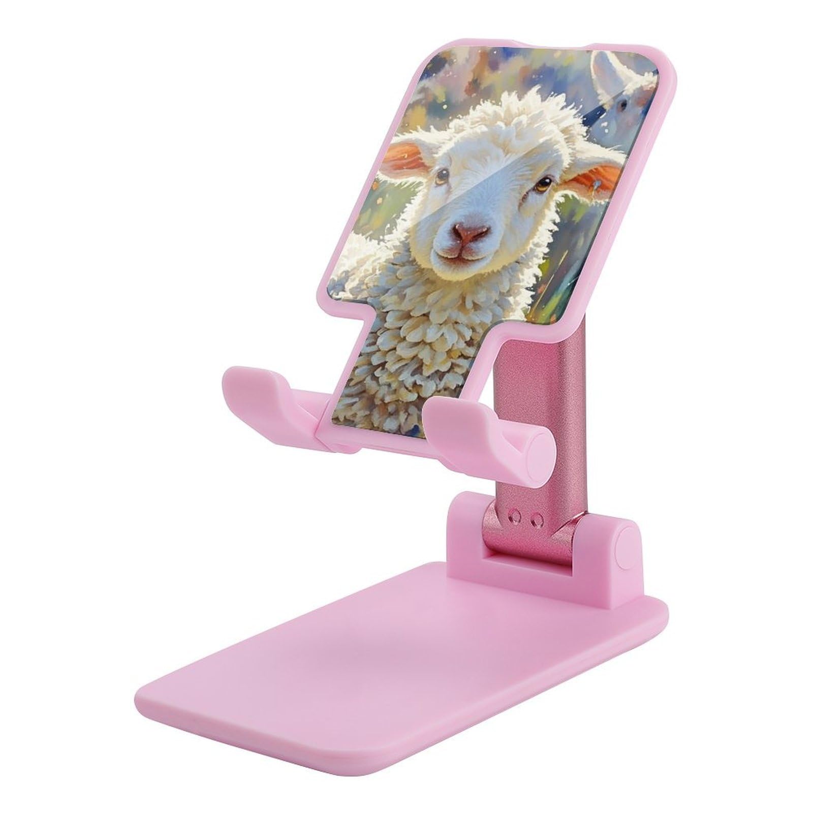 Support de téléphone pliable et compact couleur mouton pour smartphone - 6