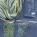 Fireflies Beaded Counted Cross Stitch Ornament Kit Mill Hill 2016 Spring Bouquet MH18-1616