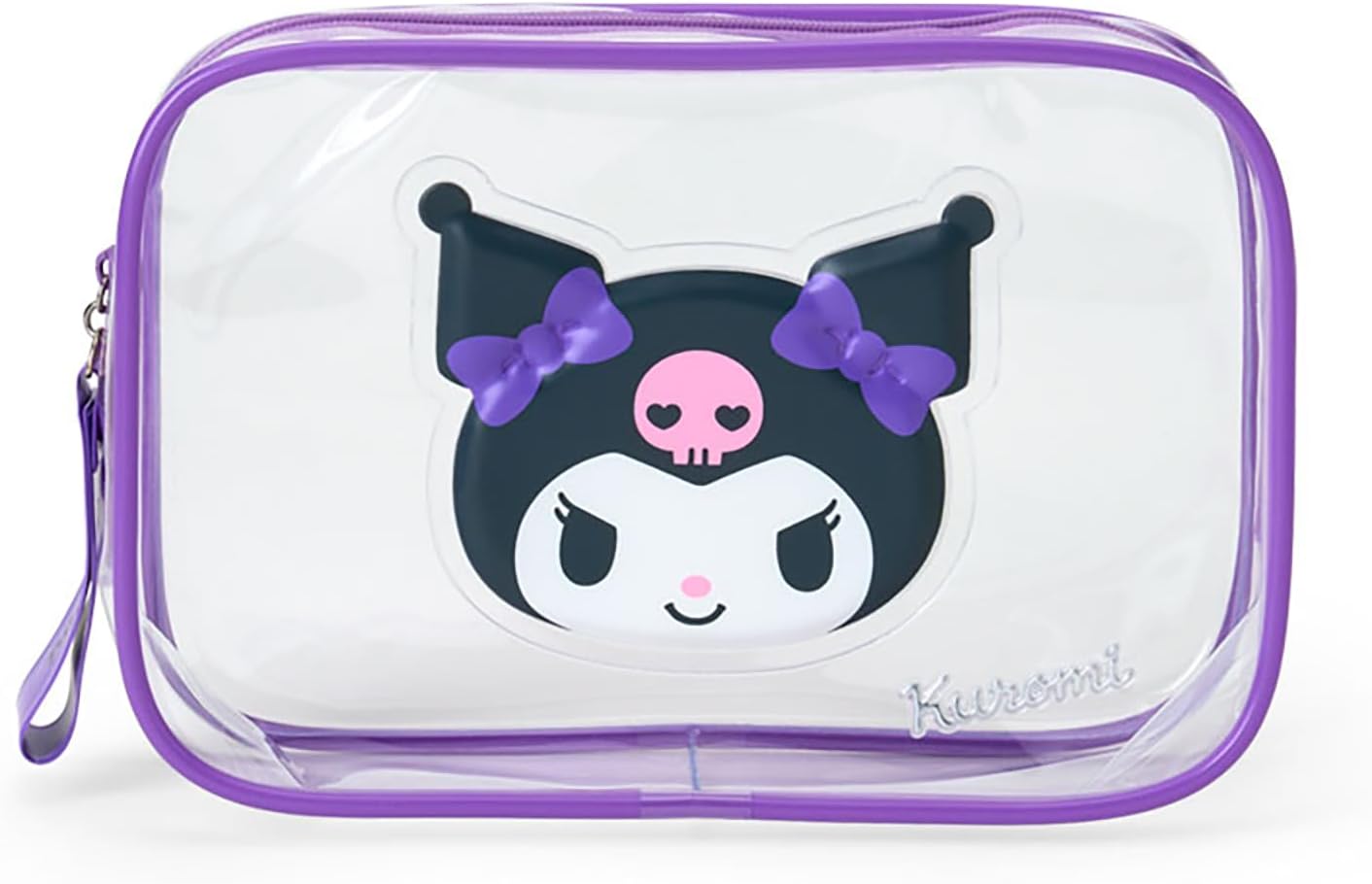 Sanrio 750514 Clear Pouch, Chrome