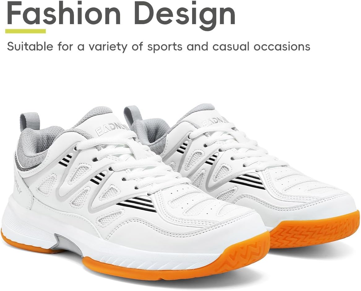 Mens Tennis Shoes Extra Wide Pickleball Shoes for Men Lightweight Non Slip Sneakers All Court - Image 7