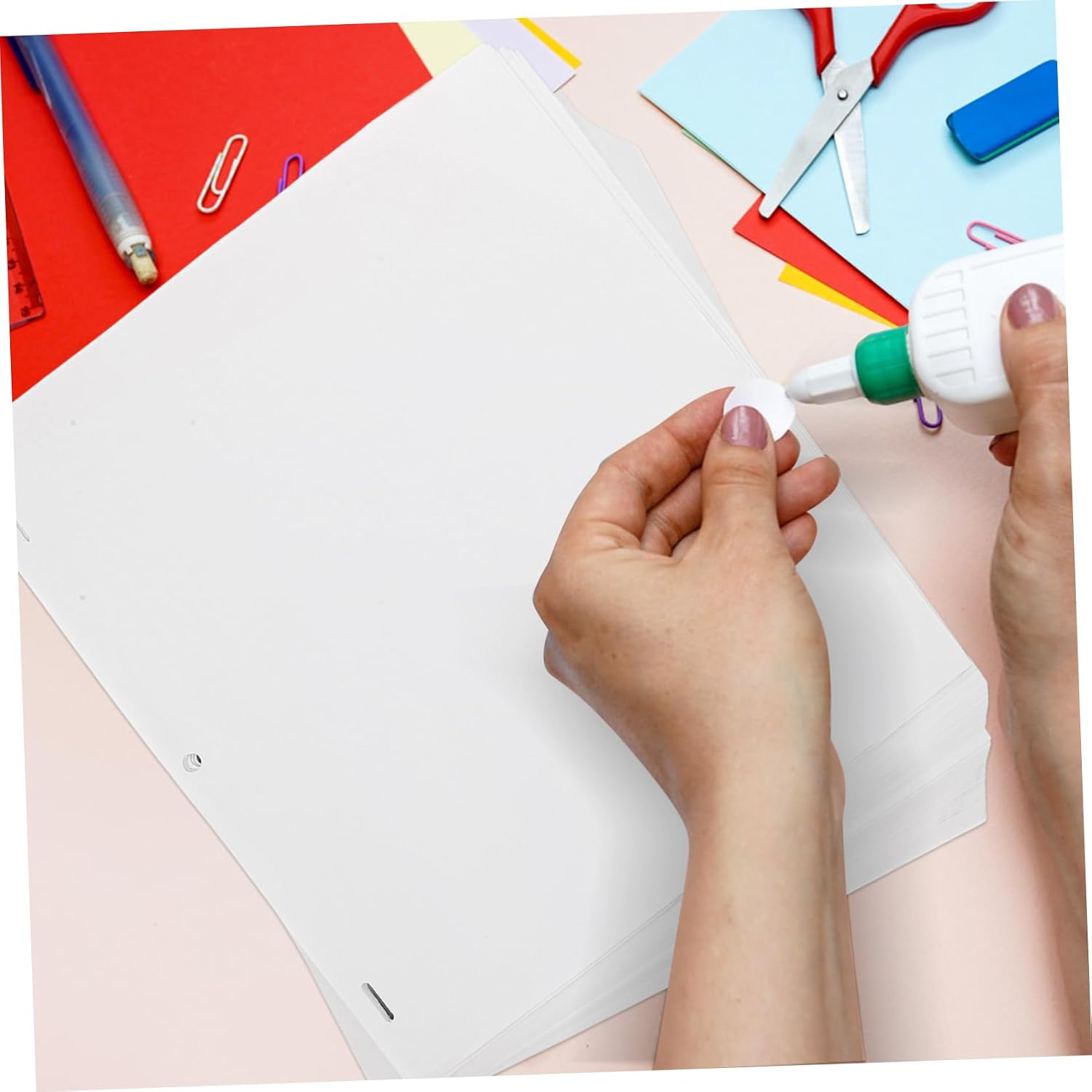 Abaodam Innovative Tracing Paper for Animation Drawing 3-Hole Positioning Paper for Artists for Sketching