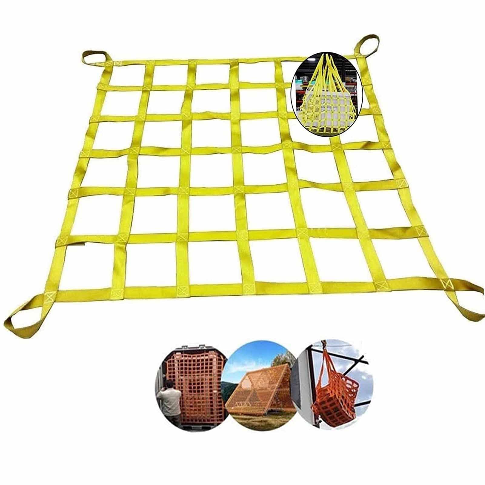 Filet de levage en polyester ultra résistant 1,5 m pour chantiers