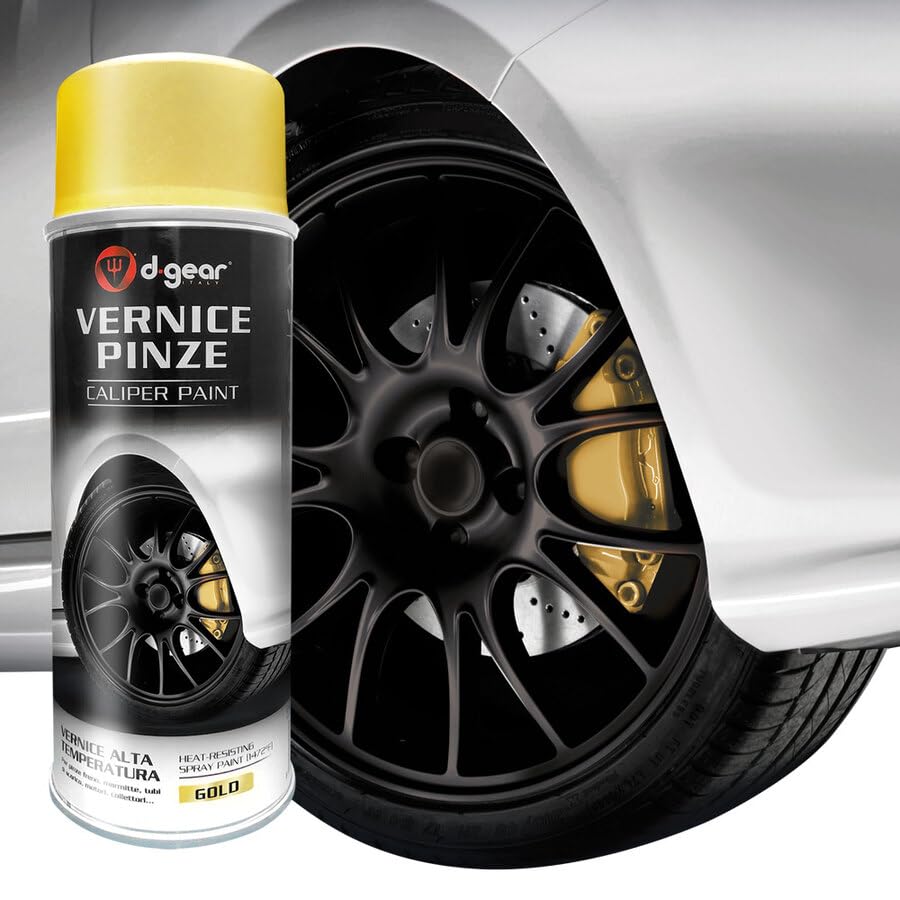 1210106 Films et vernis à haute température et étriers de frein, or, 400 ml