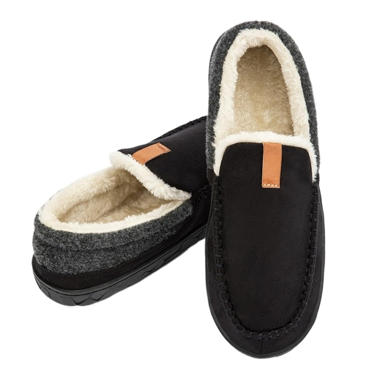 Pantuflas Para Hombre Zapatillas De Invierno For Hombre, Casa, Zapatos Tendencia, Botines Cálidos, Algodón For, Fieltro For, Mocasines, Calzado Habitación
