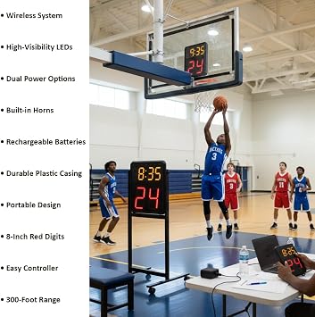 Wireless Shot Clocks & Controller