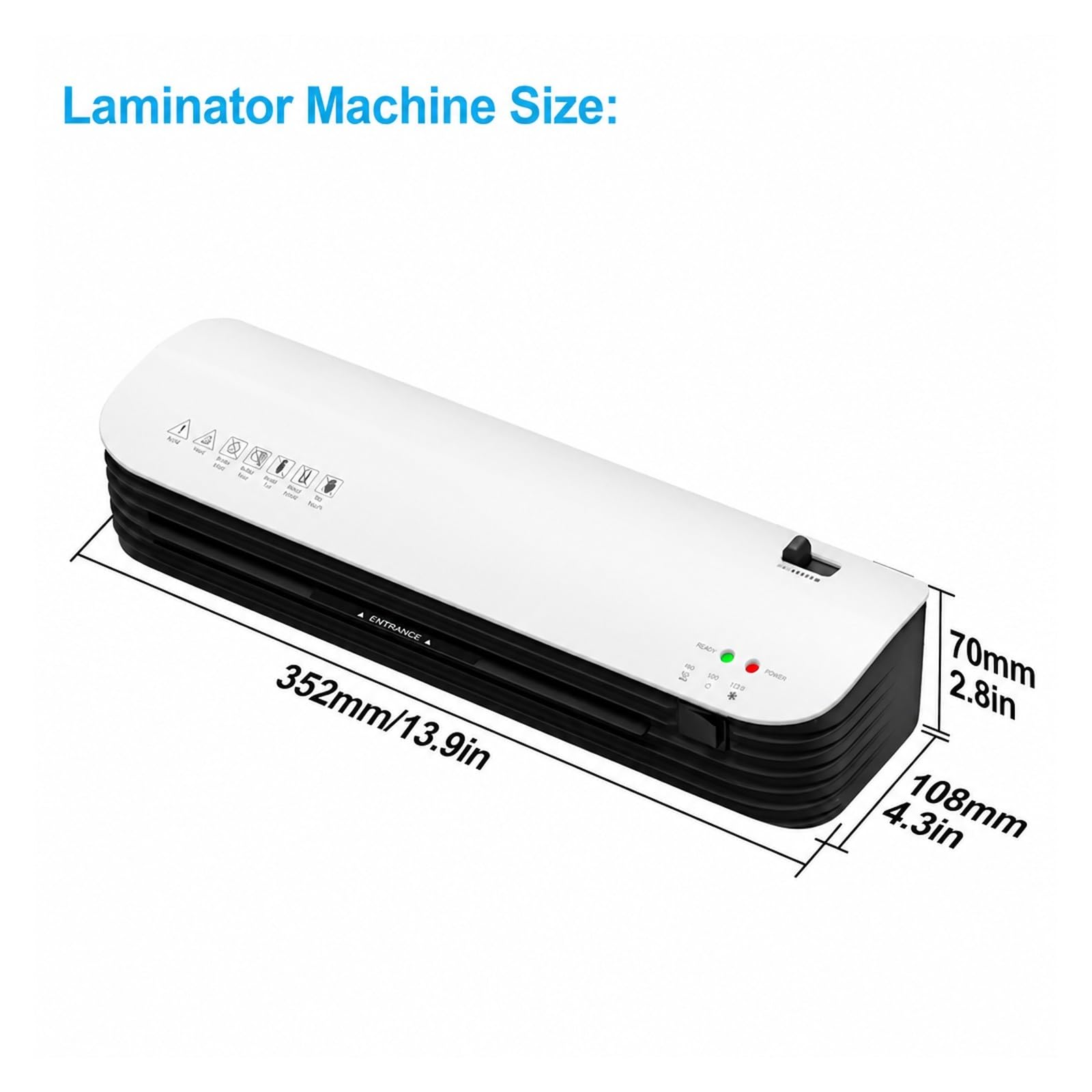 Laminator, Laminator Biurkowy SL299 A4 do domu i biura | A4/A5/A6/3R/2R, Laminowanie Na Gorąco I Zimno