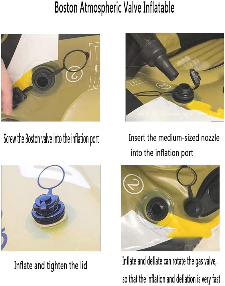 Touring Kayak Inflatable Boat Stable and Safe Inflatable Kayak with High Output Air Pump and Repair Kit Water Raft Lightweight Flexibility Thicken