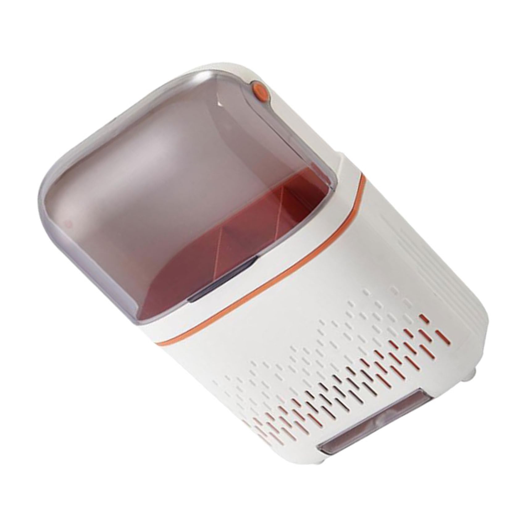 OUNONA Support Mural Blanc pour Ustensiles Cuisine Drainage et Gain de Place, Porte-baguettes en Pp et Pet pour Organisation Pratique Cuisine
