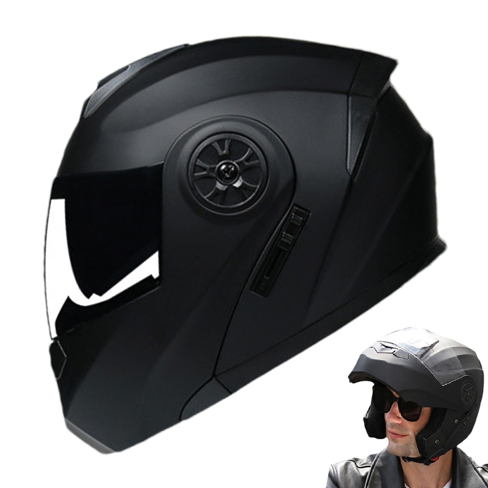 Kaski motocyklowe pełnotwarzowe,Kaski motocyklowe dla dorosłych Regulowany