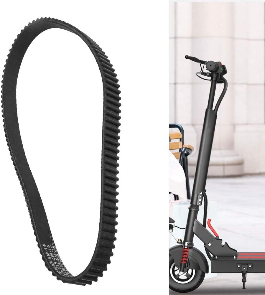 Plastic Driving Belt Band 535-5M-15 Accessory for E Scooter Electric Bike Black