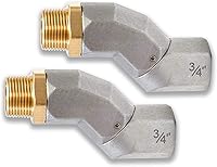 Vista 11 de Conector giratorio de 360º para manguera de combustible de 1 pulgada NPT, 1 pieza, para bomba de transferencia de combustible, boquilla