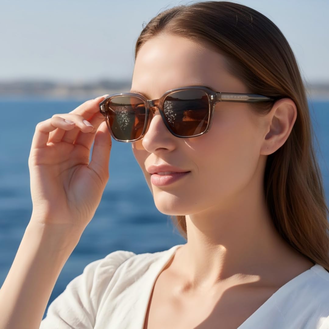 Modne okulary przeciwsłoneczne dla mężczyzn i kobiet Tr-90 Frame Outdoor Uv400