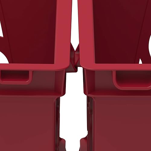 Vista 18 de Storex Micro caja, 6.75 x 5.8 x 4.8 pulgadas, verde azulado, paquete de 18 (63108U18C)