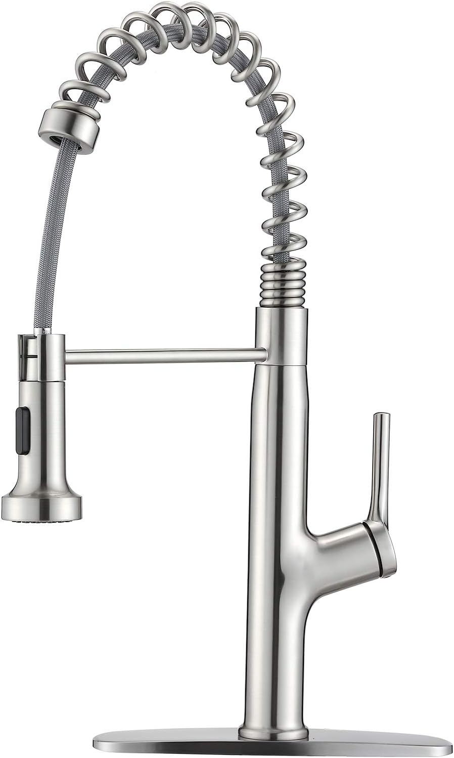 Grifo de cocina abatible Besfelos con pulverizador, Dominican