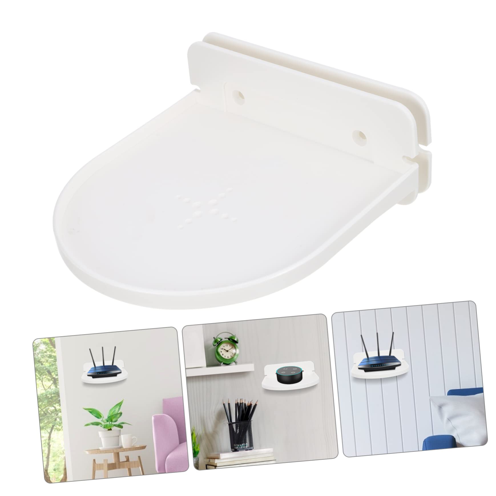 Zerodeko 2 Pz supporto wifi supporto da tavolo cassa per diffusori a parete stativi per casse stand per diffusori casse per diffusori a parete staffe per altoparlanti intelligenti