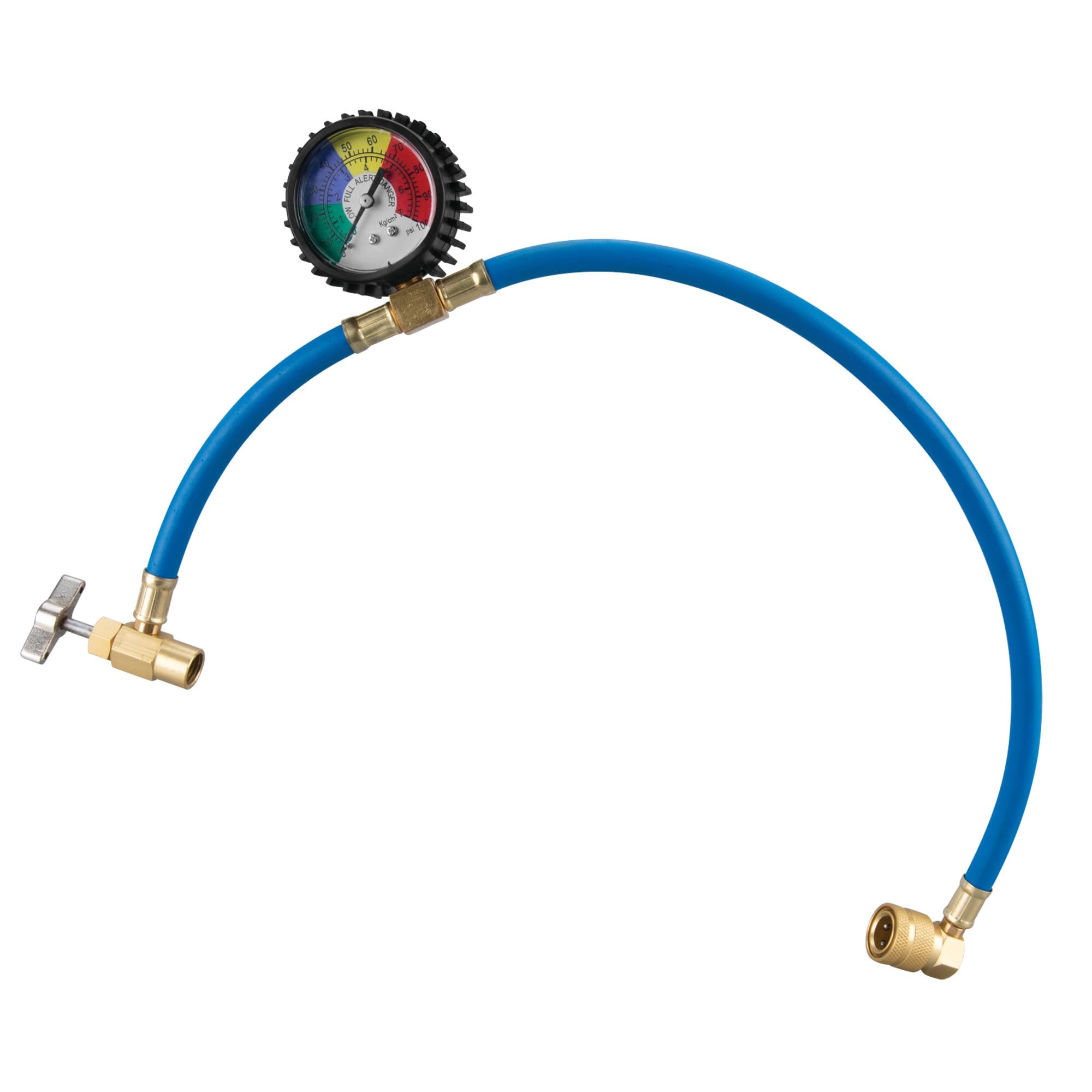Amazon.com: Performance Tool W83137 Recharge Hose and Gauge R134a 
