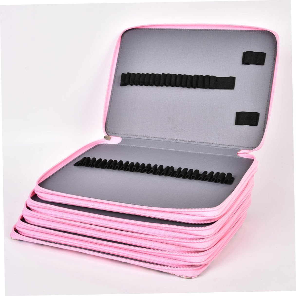 Gatuida Astuccio Portamatite da Scomparti in Pu e Astuccio per Cancelleria e Matite da Disegno Manico per Viaggio e Uso Quotidiano