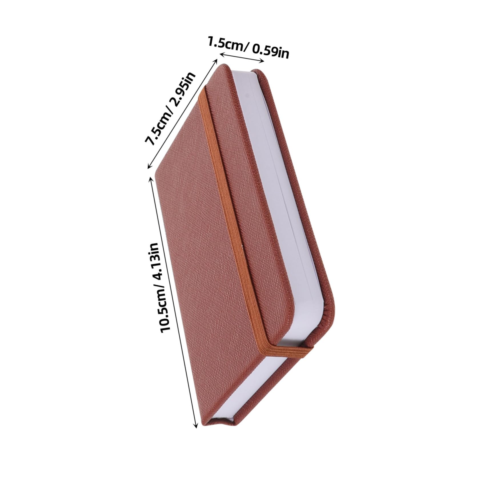 Gatuida Mini Bloc-notes de Poche A7, 10 Pièces, Couverture Rigide