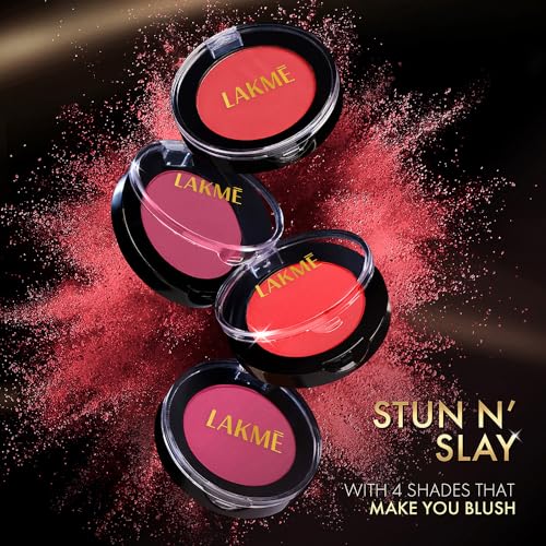 Image of Lakme Face It Blush Flushed Pink B2 4gm (Pack of 3)