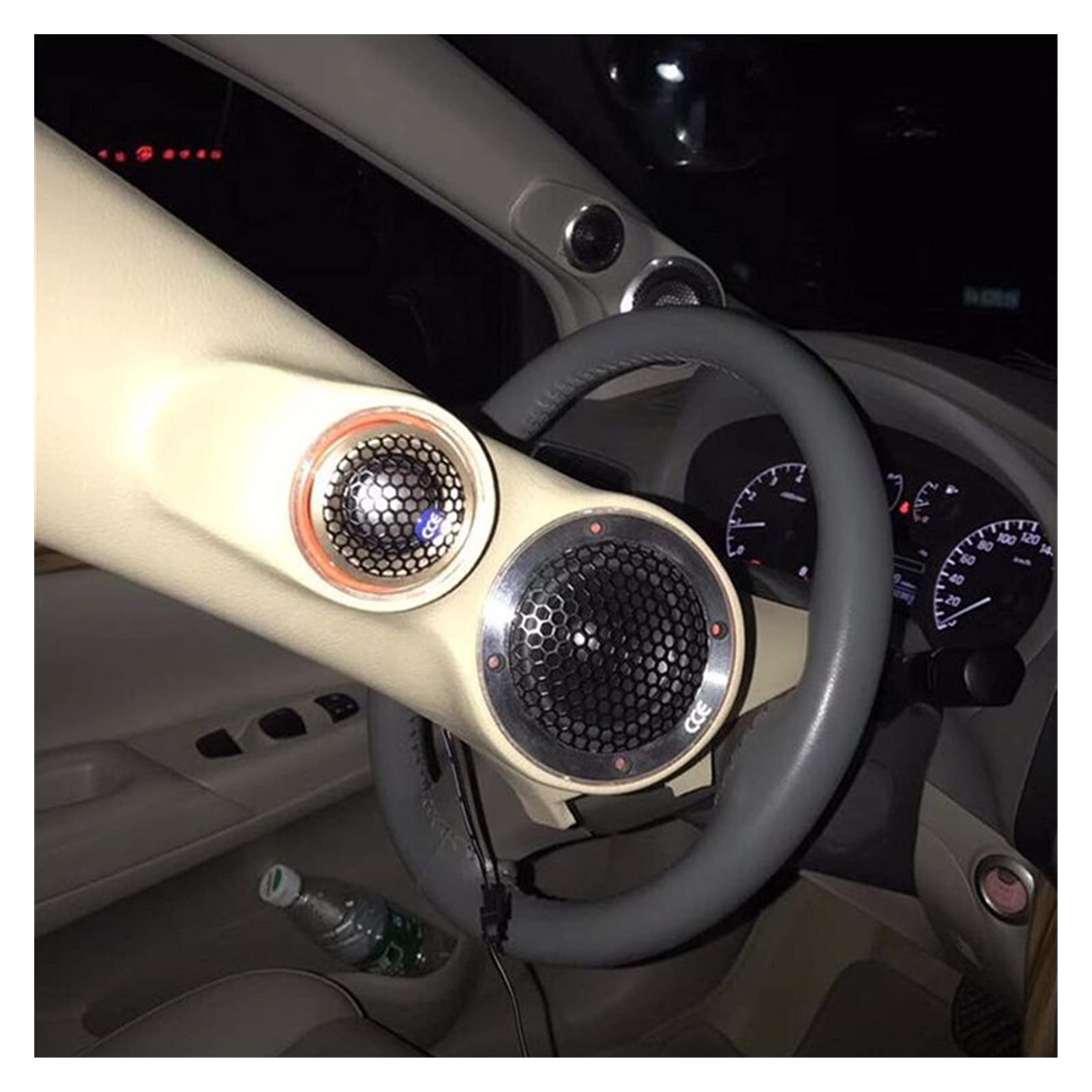 Staffa Per Altoparlanti Auto | Guarnizione In Plastica Per Tweeter E Midrange | Diametri 2-4 Pollici - Foto 2