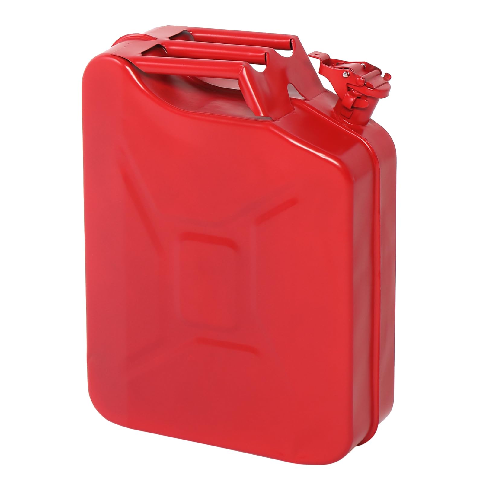 Metal Gas Can with Flexible Spout, Portable Fuel Tank Petrol Diesel Storage Can Water Container for Automobile Vehicle Off Road Emergency Supply (5L, Army Green) (20L, Red) — view 8