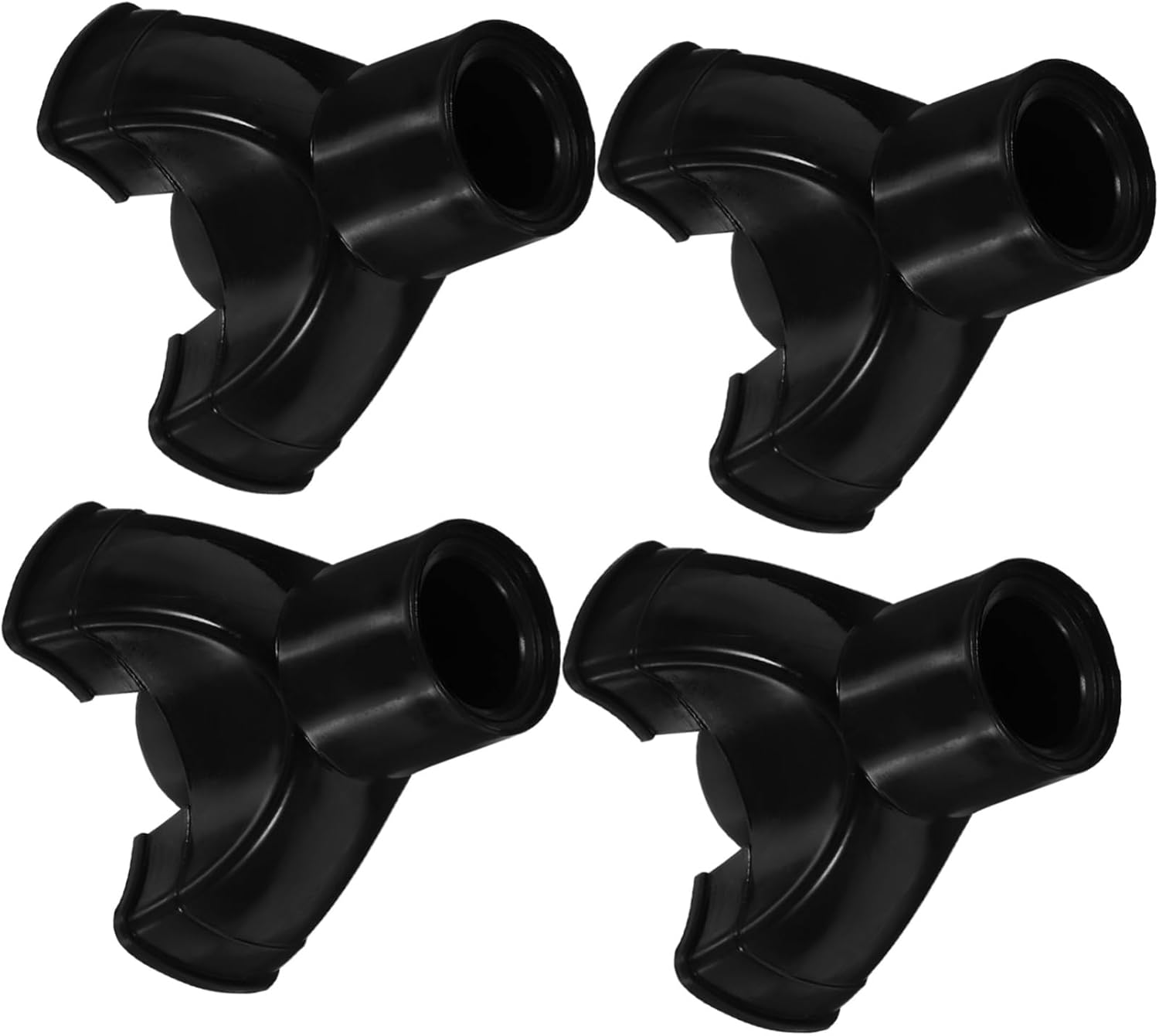 Trekking Poles Anti-Skid Tip Walking Pole Tips Black Protectors Anti-Skid Crutch Foot Pad