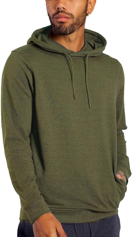 Mサイズ ALOUND WIDE DETACHABLE PULLOVER INTO THE AM Essential Pullover Hoodies for Men - Soft French Terry