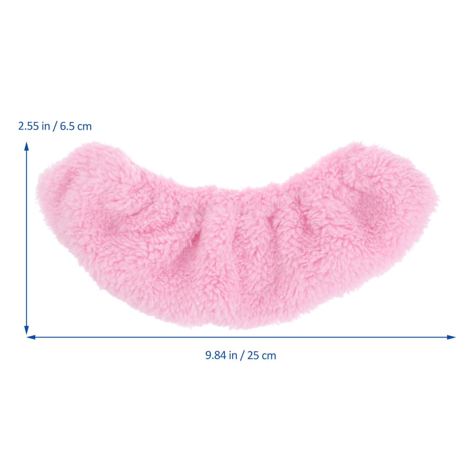 VANZACK Protège-Patins À Glace Couvre-Lames De Patins À Glace Protège-Patins pour Patins De Hockey Housse en Velours pour Tout-Petits Enfants Jeunes Adultes Hommes Femmes Garçons (Rose L)