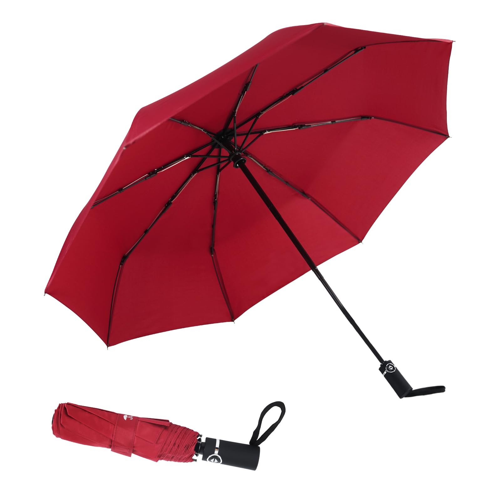 SY COMPACT Travel Umbrella - Windproof Automatic Compact Umbrella, Lightweight Waterproof Design for Backpack, Car & Purse