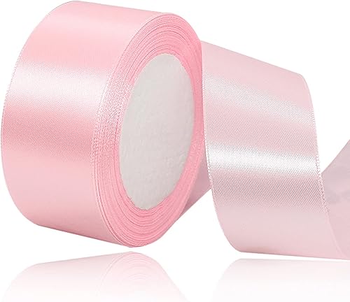 Miniatura 108 de Cinta de satén dorada de 3/4 pulgadas x 25 yardas, cinta de tela de color sólido para envolver regalos, manualidades, fabricación de lazos