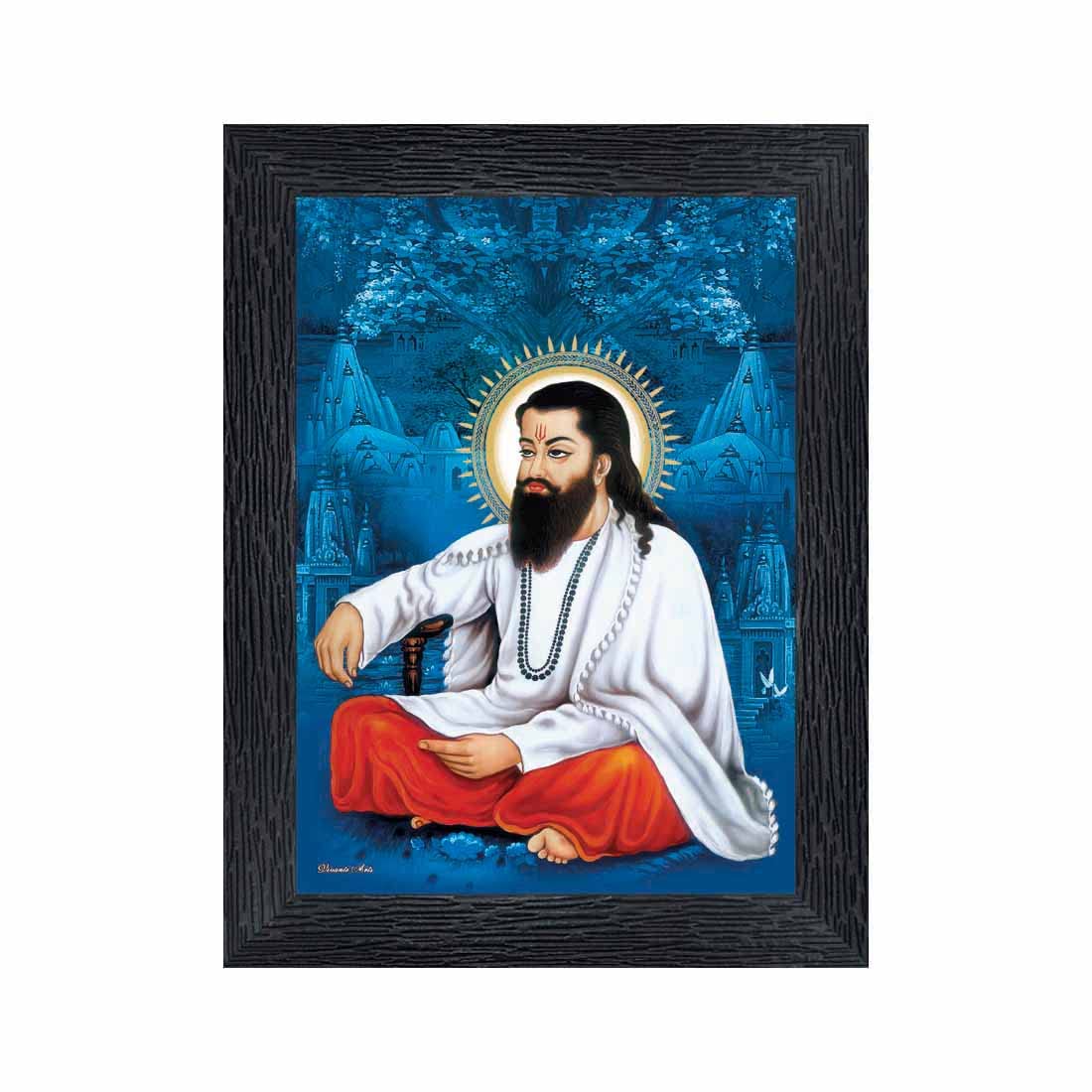 Hanuman Photo Frame - Religious Wood Frame -12